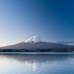 冬の富士山 冬の富士山