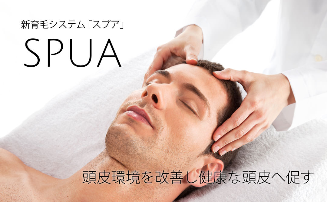 新育毛システム「スプア」頭皮環境を改善し健康な頭皮へ促す