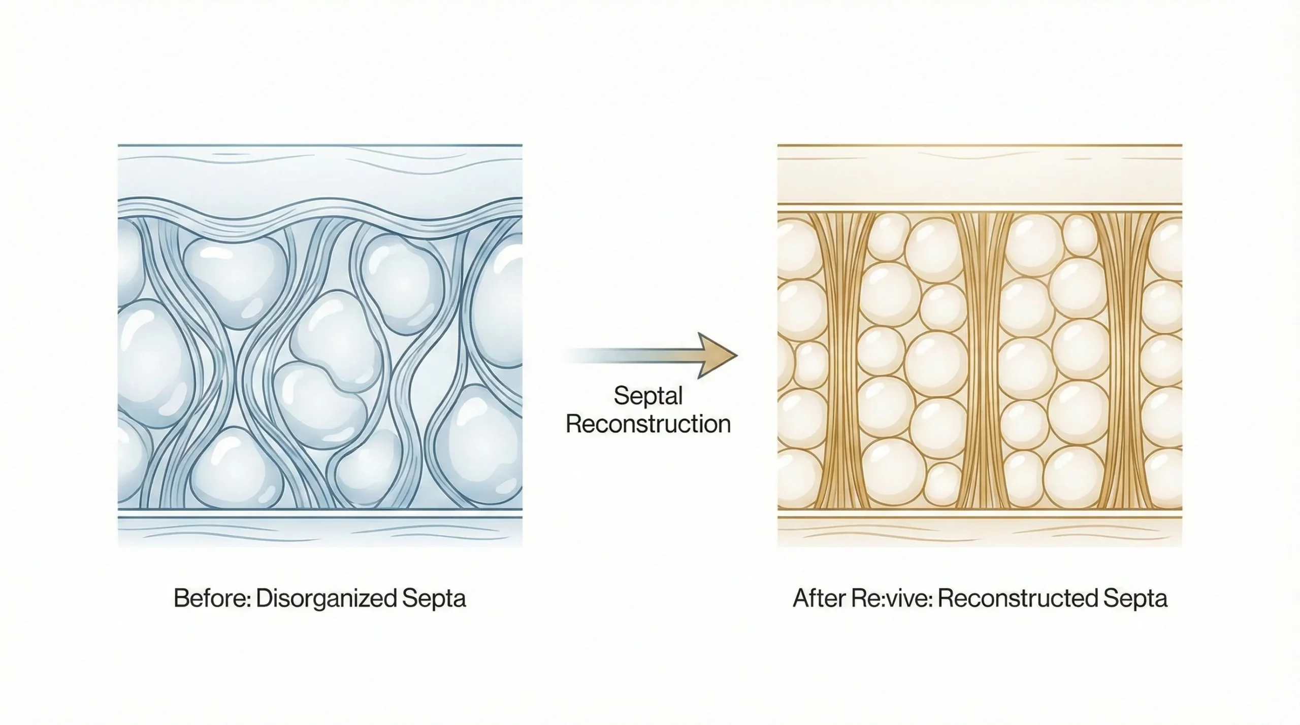 リヴァイヴ 線維性隔壁の再構築