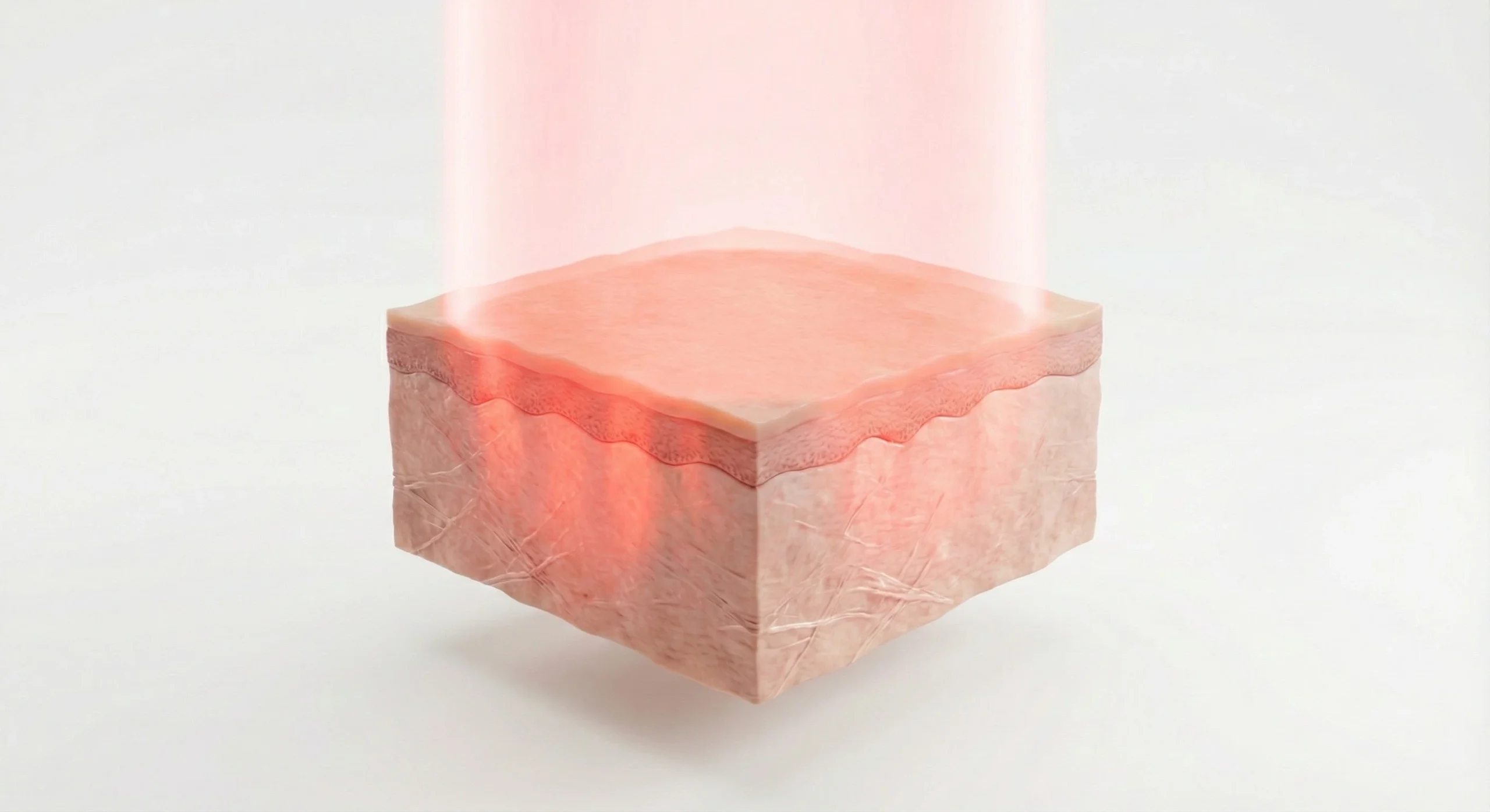 レーザーのフルビーム照射