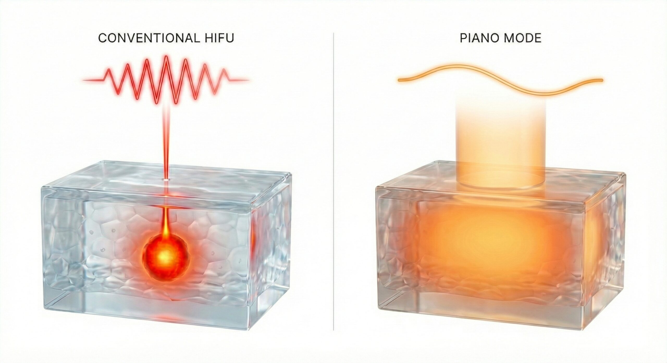 HIFUとフォトナ6D「PIANO」モードの違い