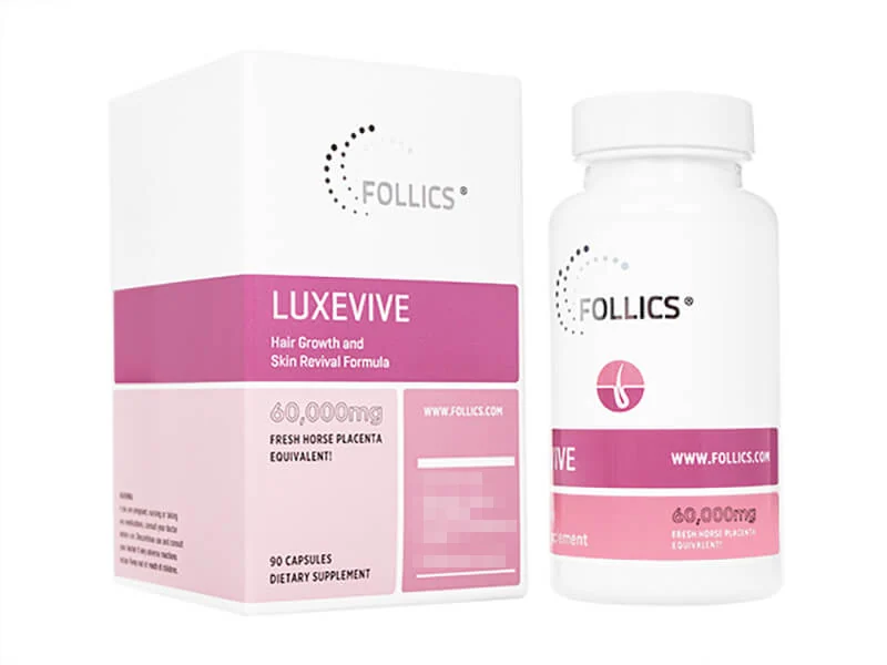 ルグゼバイブ(LUXEVIVE)の箱とボトル